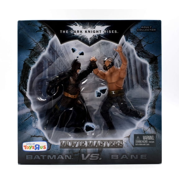 Batman Dark Knight Rises Movie Masters Exclusive Deluxe Action Figure 2Pack Batman Vs. Bane