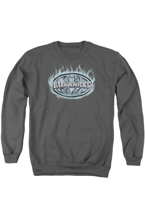 Batman - Dark Knight Steel Shield - Crewneck Sweatshirt - Large