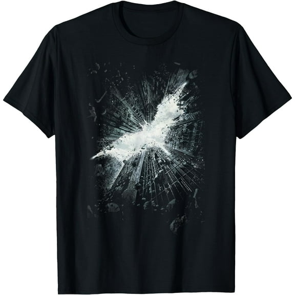 Batman Dark Knight Teaser Poster DTG Print Unisex T-Shirt