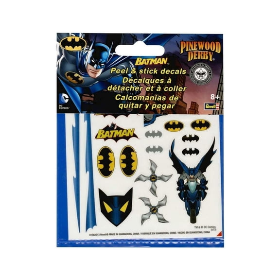 Batman Dawn of Justice Peel/Stick Decal Sheet