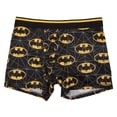 thumbnail image 1 of Batman - Dc Comics Btm Logo Aop Mens Poly Boxer Brief Mediu, 1 of 1