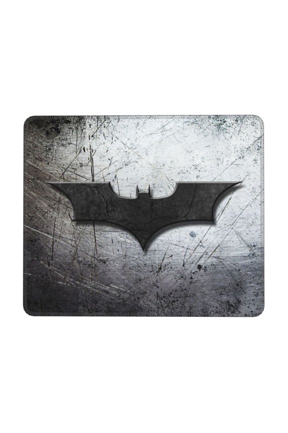 Batman Desk Mat, Gaming Mouse Pad Mat with Non-Slip Base Stitched Edges Mousepad for Computer, Office, and Laptop 7.9 x 9.5 in