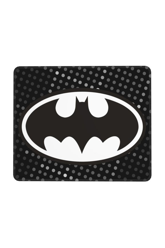 Batman Desk Mat, Gaming Mouse Pad Mat with Non-Slip Base Stitched Edges Mousepad for Computer, Office, and Laptop 7 x 8.6 in
