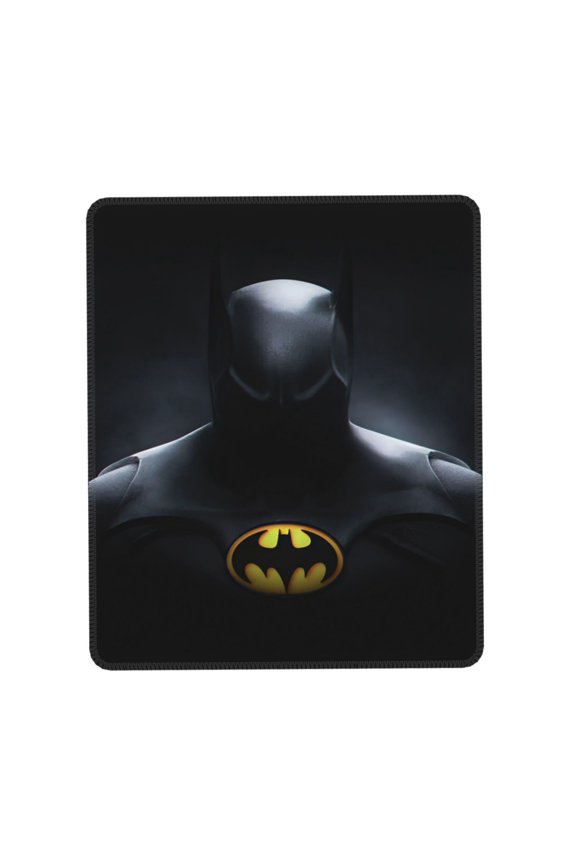 Batman Desk Mat, Gaming Mouse Pad Mat with Non-Slip Base Stitched Edges Mousepad for Computer, Office, and Laptop 7 x 8.6 in