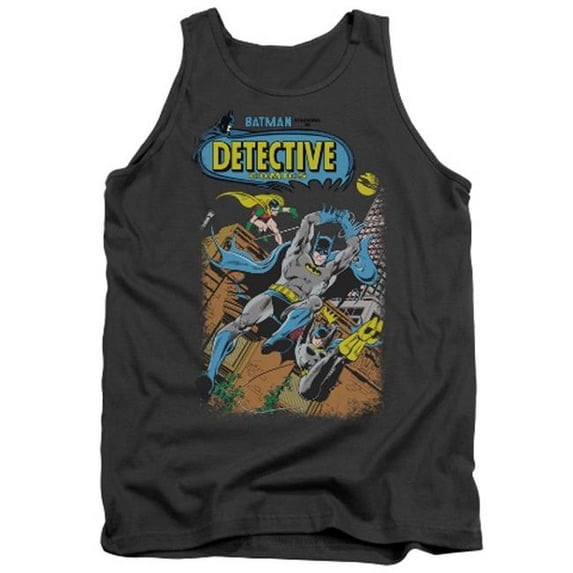 Batman-Detective No. 487 - Adult Tank Top - Charcoal- Large
