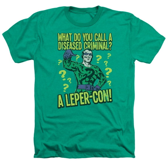 Batman - Diseased Criminal - Heather Short Sleeve Shirt - Medium