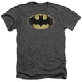 thumbnail image 1 of Batman - Distressed Shield - Heather Short Sleeve Shirt - XXX-Large, 1 of 2