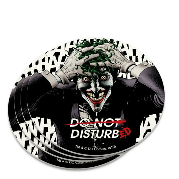 Batman Disturbed Joker Novelty Coaster Set