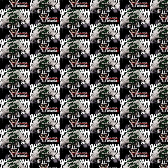 Batman Disturbed Joker Premium Roll Gift Wrap Wrapping Paper