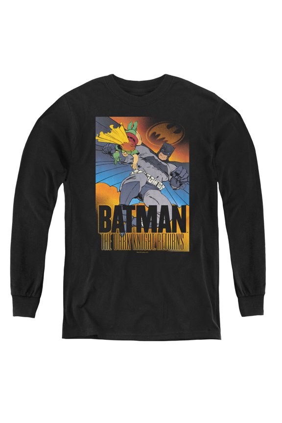 Batman - Dk Returns - Youth Long Sleeve Shirt - Medium