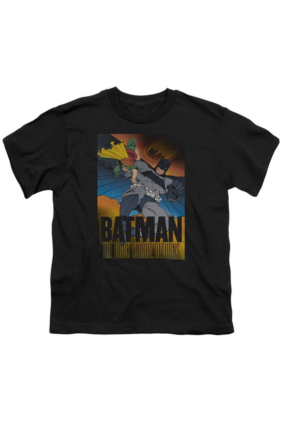 Batman - Dk Returns - Youth Short Sleeve Shirt - Medium