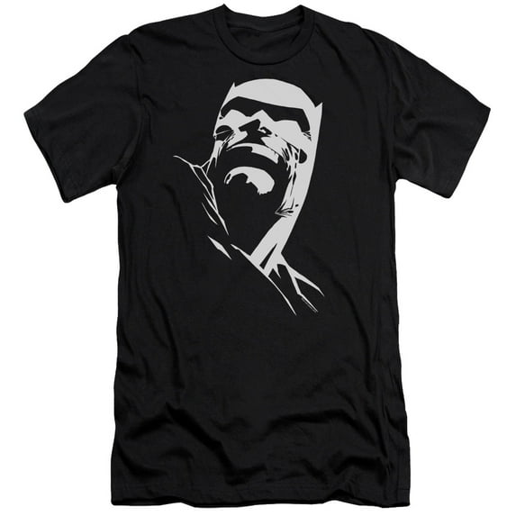 Batman - Dkr Head - Premium Slim Fit Short Sleeve Shirt - Medium