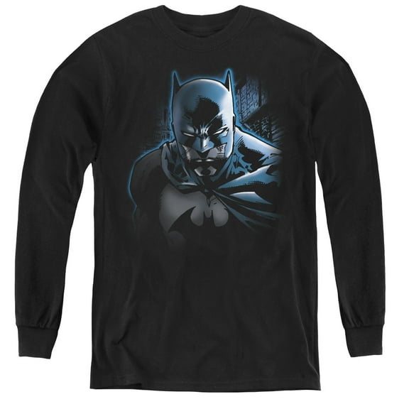 Batman - Dont Mess With The Bat - Youth Long Sleeve Shirt - Large