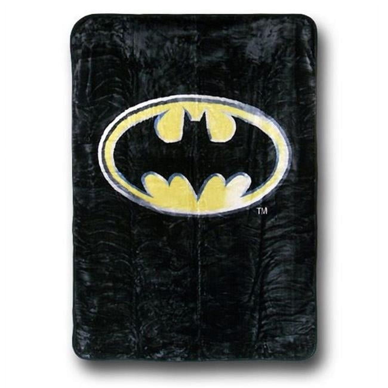  economics experiment ブランケット バットマン Batman - Brandclub - Batman Emblem Queen Mink Blanket