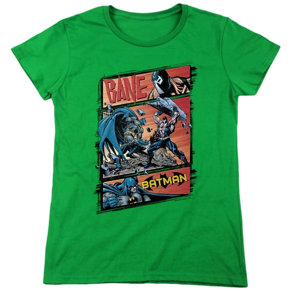 Batman Epic Battle Women's T Shirt, Kelly Green, X-Large