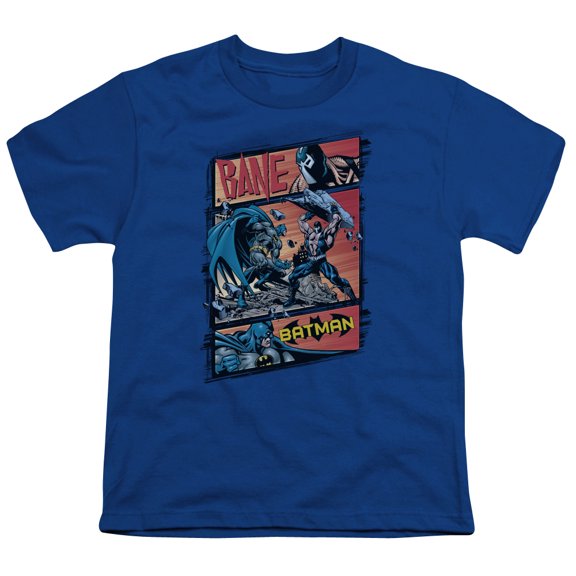 Batman - Epic Battle - Youth Short Sleeve Shirt - X-Large