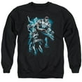 thumbnail image 1 of Batman Evil Rising Adult Crewneck Sweatshirt Black, 1 of 1