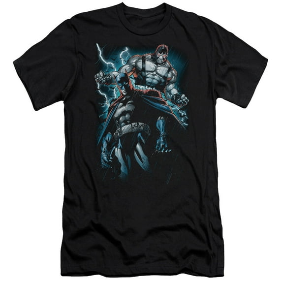 Batman Evil Rising Premium Canvas T-Shirt Adult Slim Fit 30/1 Black