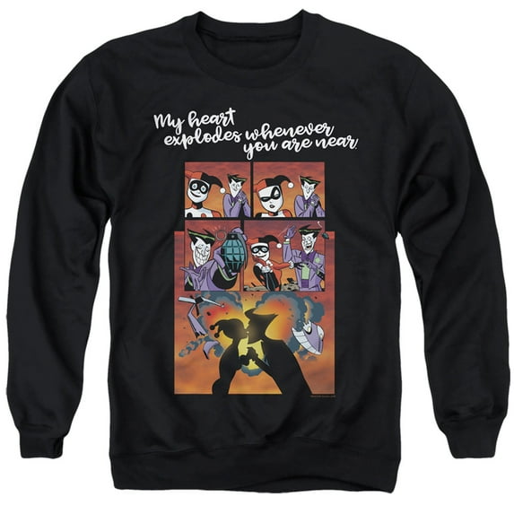 Batman - Explode - Crewneck Sweatshirt - X-Large