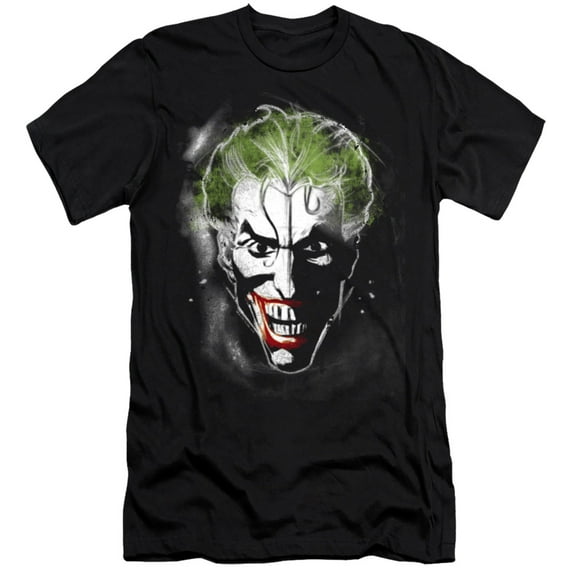 Batman Face Of Madness-Hbo S/S Adult 30/1 T-Shirt Black