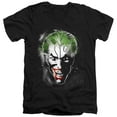 thumbnail image 1 of Batman - Face Of Madness - Slim Fit V Neck Shirt - X-Large, 1 of 2