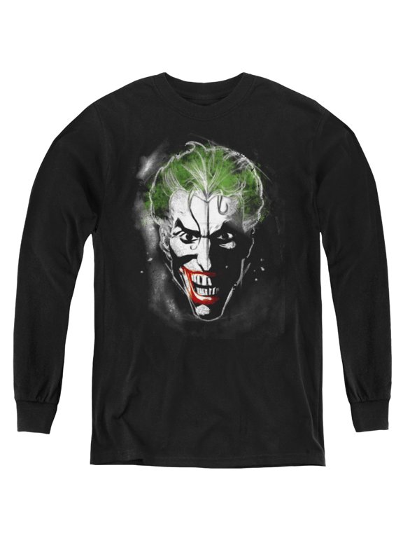- Face Of Madness - Youth Long Sleeve Shirt - Large