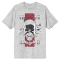 thumbnail image 1 of Batman Face Who Am I Grey Tee Shirt T-Shirt-X-Large, 1 of 2