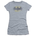 thumbnail image 1 of Batman Faded Logo S/S Junior Women's T-Shirt Sheer Athletic Heather, 1 of 1