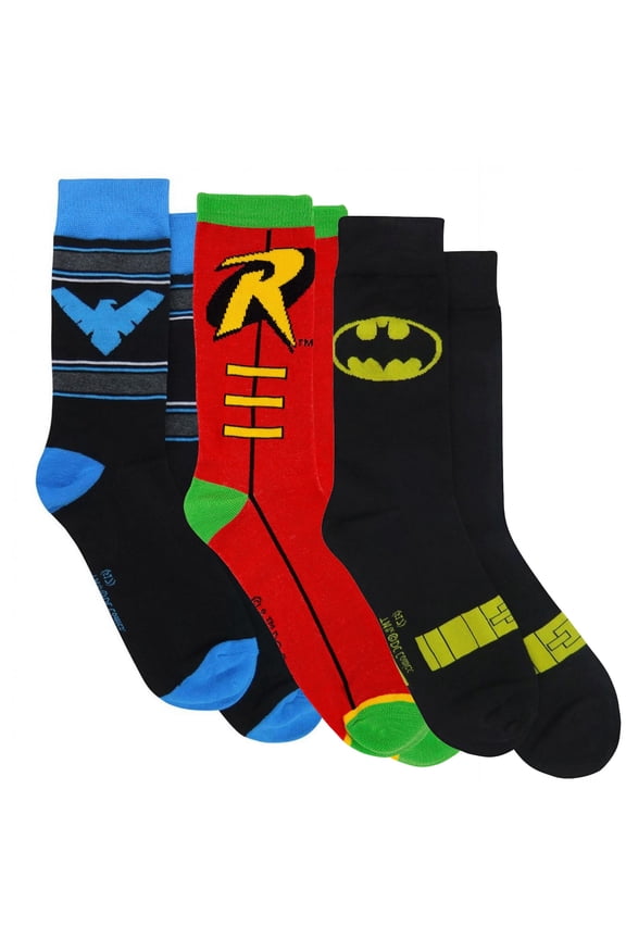 Family 3-Pair Pack of Crew Socks