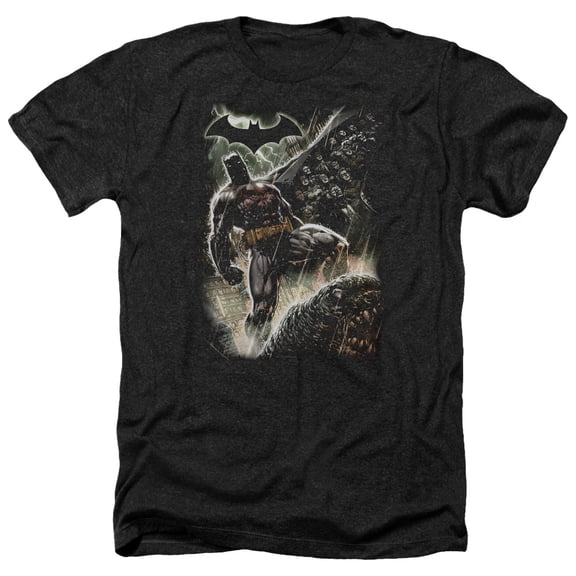 Batman - Family - Heather Short Sleeve Shirt - Small