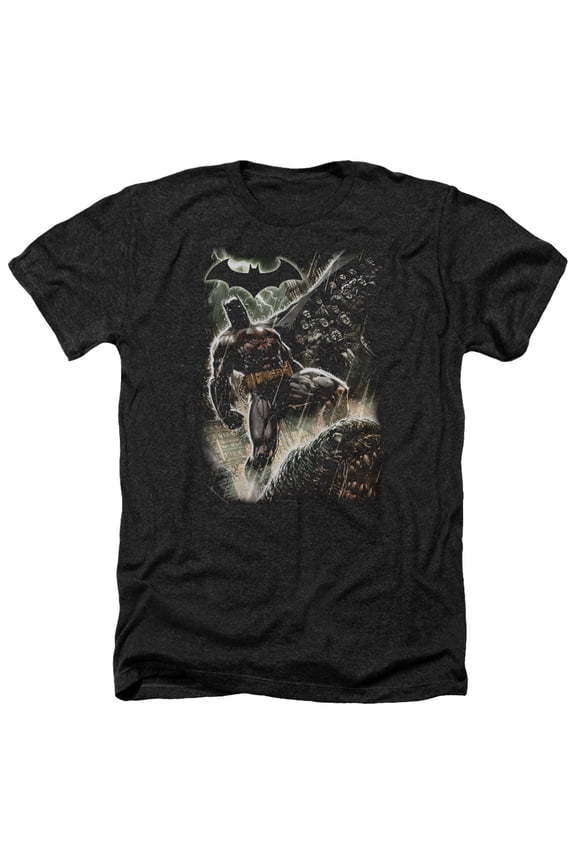 Batman - Family - Heather Short Sleeve Shirt - Small