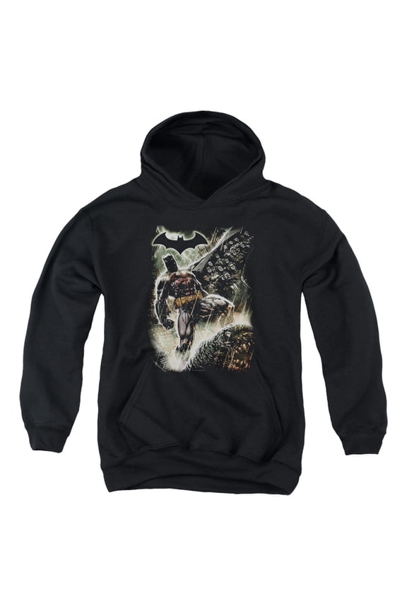 Batman - Family - Youth Hooded Sweatshirt - Medium