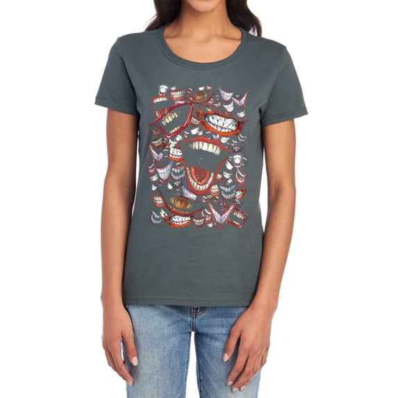 Batman Famous Wretch Women's T Shirt, Charcoal, 2X-Large