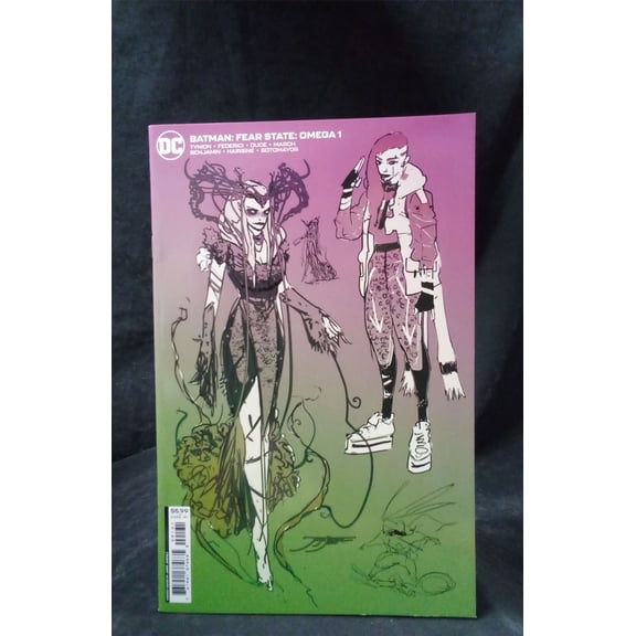 Pre-Owned Batman: Fear State: Omega #1 Jorge Jiminez Cardstock Variant Cover 2022 DC Comics Comic Book