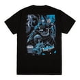thumbnail image 1 of Batman Fighting Dragon Men's Black Crew Neck Short Sleeve T-shirt  - Small, 1 of 7
