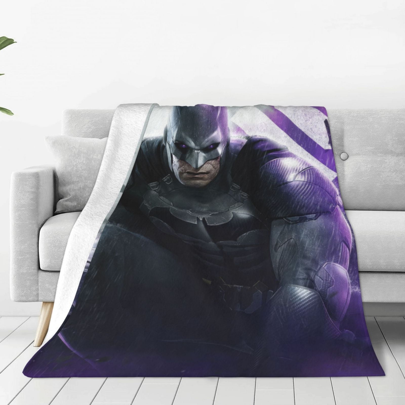 Batman Fleece Blanket Super Soft Cozy Throw Blanket 40 X30