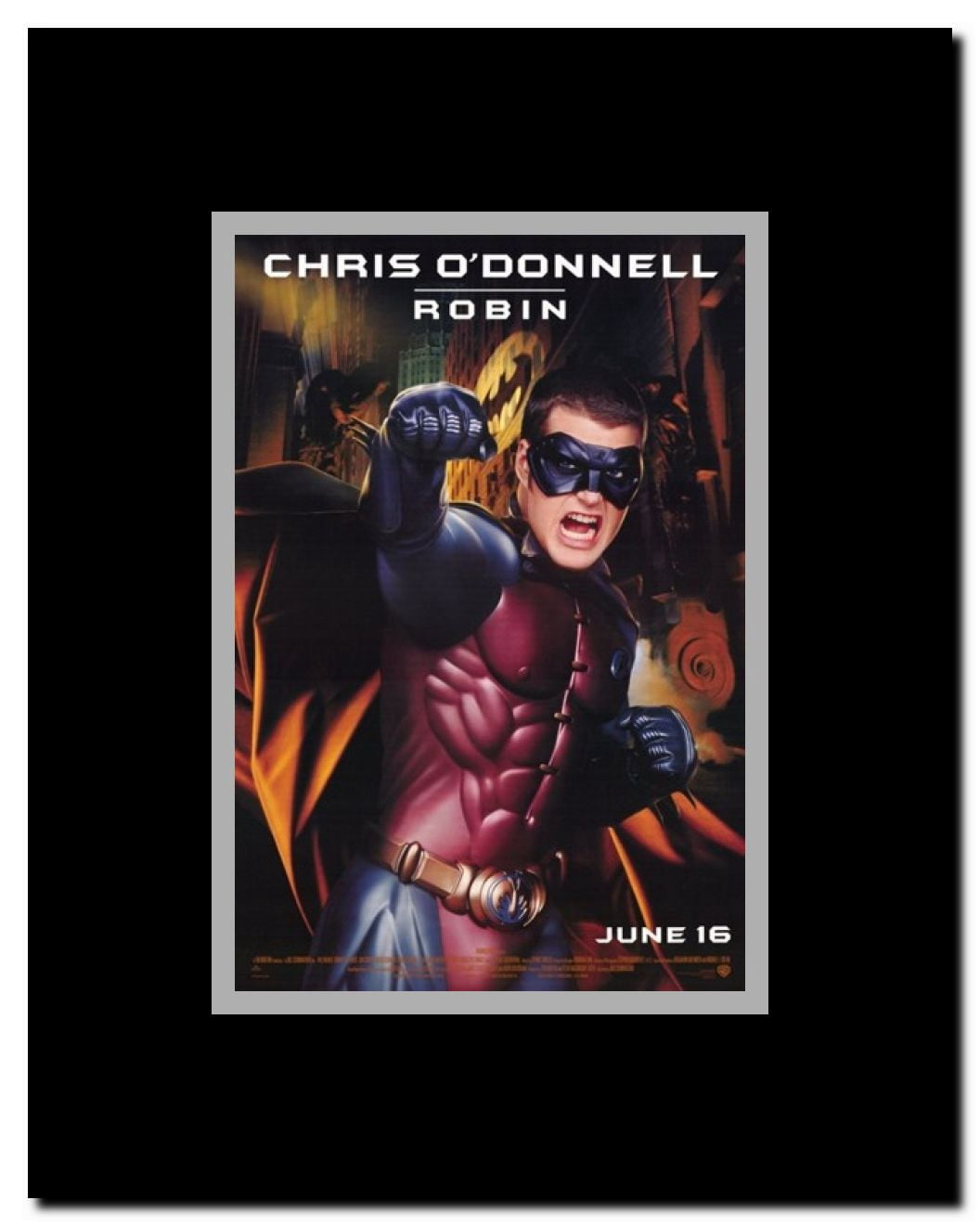 Batman Forever Framed Movie Poster