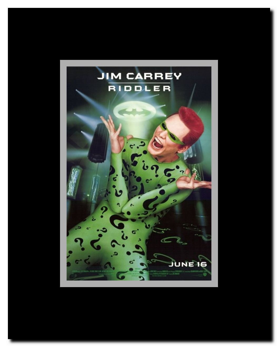 Batman Forever Framed Movie Poster