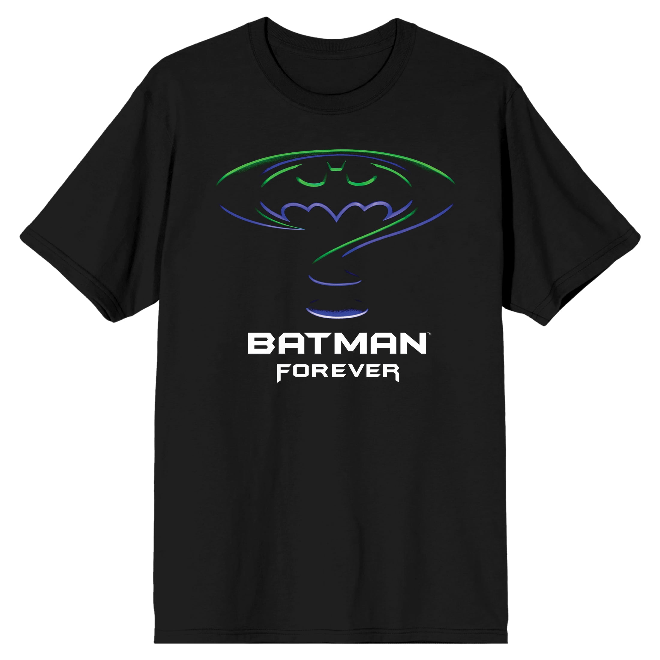 Batman Forever Movie Logo Men's Black T-Shirt-Small - Walmart.com