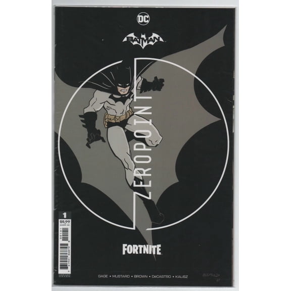 Batman/Fortnite: Zero Point #1B (in bag) VF ; DC Comic Book
