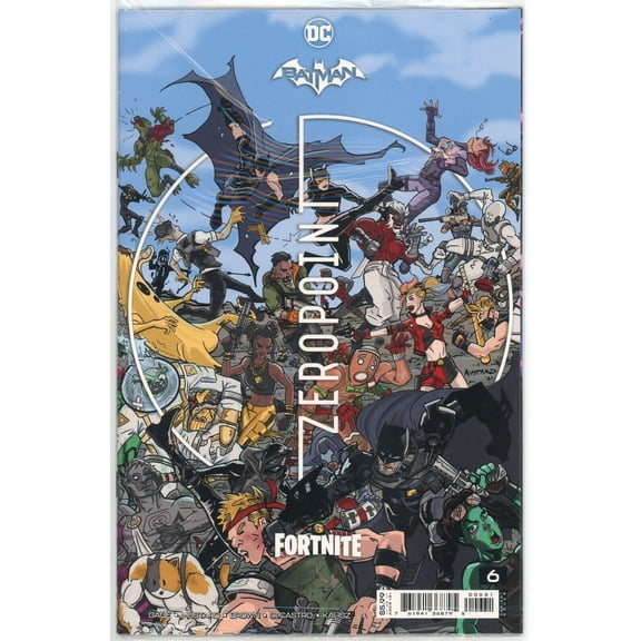 Batman/Fortnite: Zero Point #6B (in bag) VF ; DC Comic Book