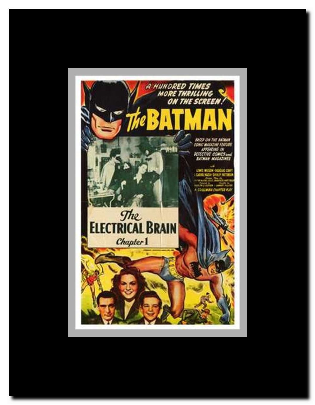 Batman Framed Movie Poster