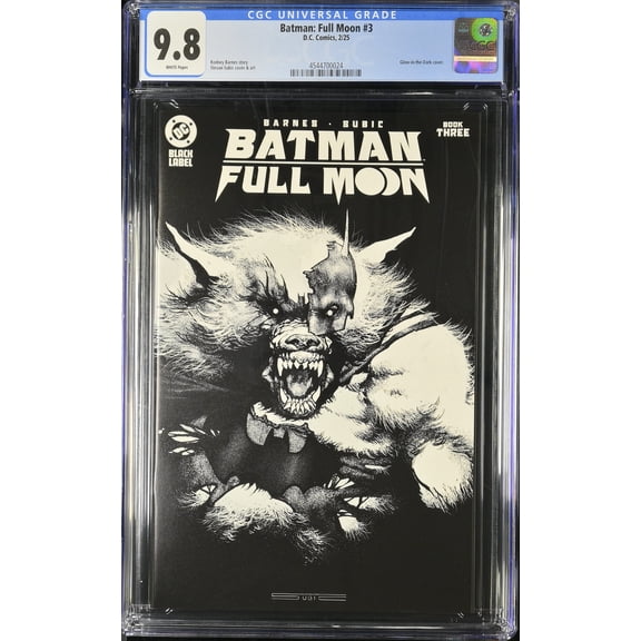 Batman: Full Moon #3 - CGC 9.8 Comic Book