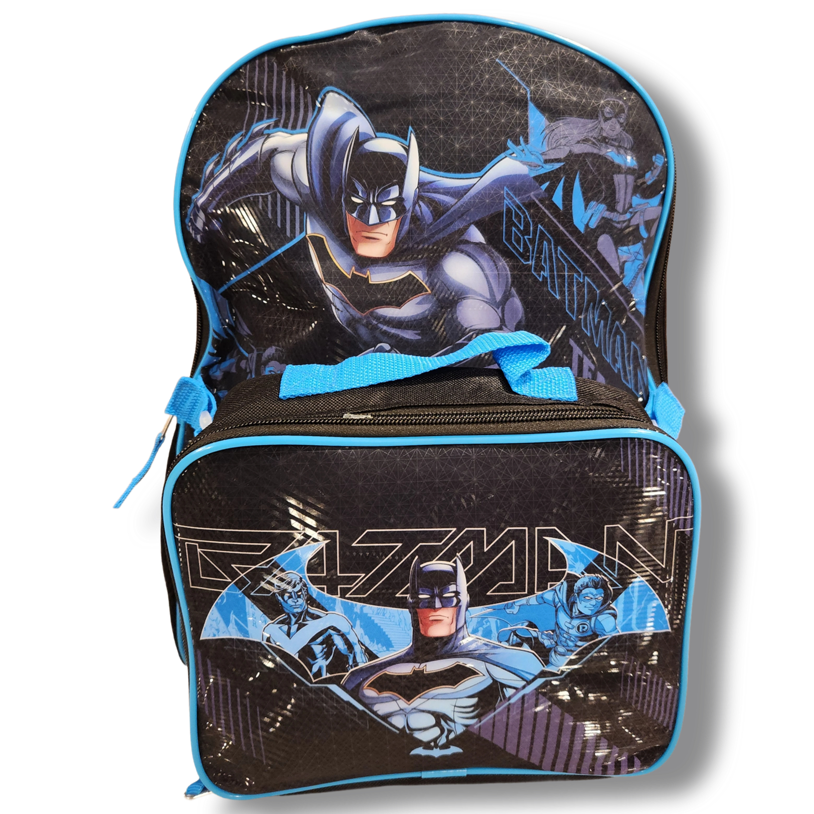 Full Size 16 Inch Backpack with Detachable Lunch Box