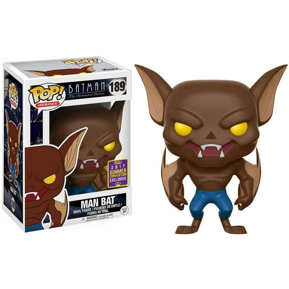 Pop DC Heroes 3.75 Inch Action Figure Batman Animated - Man Bat #189 Exclusive