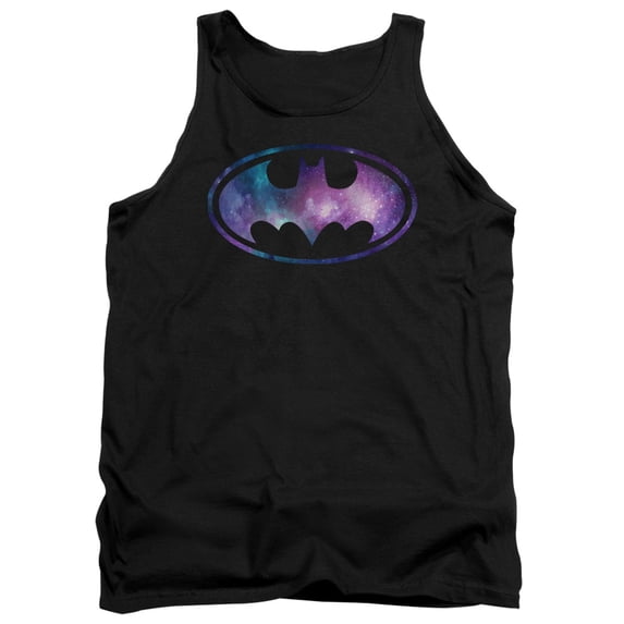 Batman Galaxy Signal Adult Tank Top Black