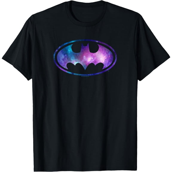 Batman Galaxy Signal DTG Print Unisex T-Shirt