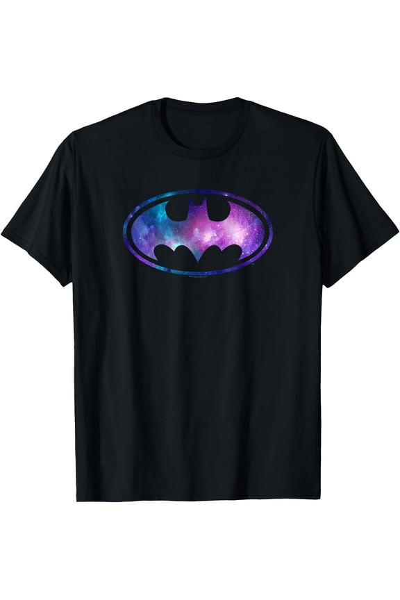 Batman Galaxy Signal DTG Print Unisex T-Shirt