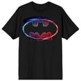 thumbnail image 1 of Batman Glow in the Dark Logo Men's Black Graphic Tee-XL, 1 of 4