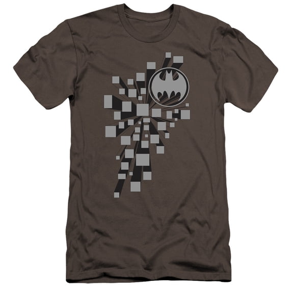 Batman - Gotham 3D - Premium Slim Fit Short Sleeve Shirt - Medium